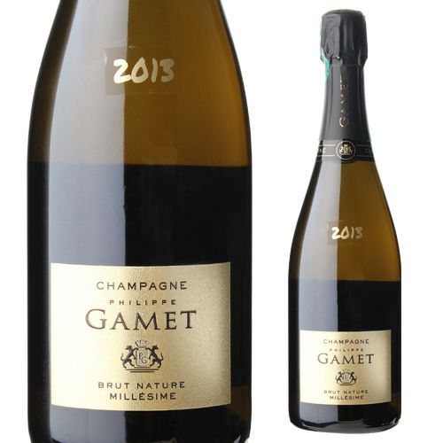 フィリップ ガメ ブリュットナチュール ミレジム 2013 750ml辛口 白