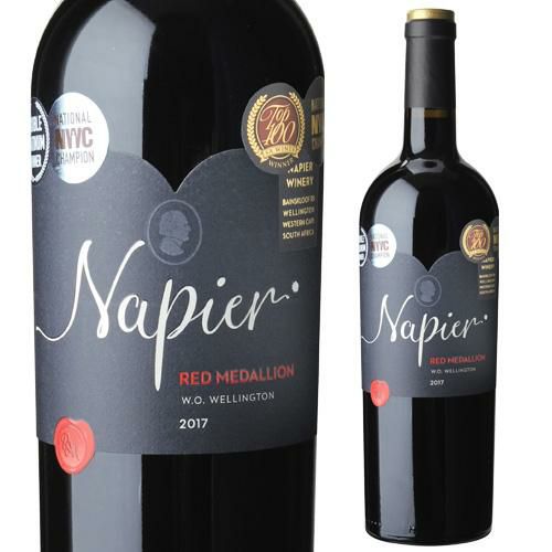 レッド メダリオン 2018 or 2020 ネイピア750ml南アフリカ